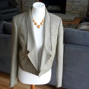 Michael Kors Olive Green Blazer Size 8